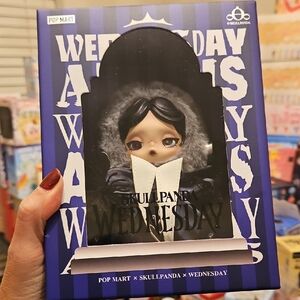 Pop Mart Skullpanda Wednesday Figure